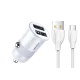 Charger Car Joyroom Dual Usb 3.1A C-A06 White